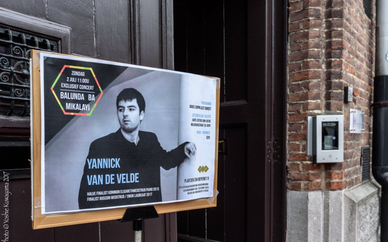 Action de charité avec Yannick Van De Velde 02.07.2017